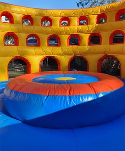 2025 inflable romano Jousting <span class=keywords><strong>Arena</strong></span> PVC inflable gladiador duelo - Product Image 2