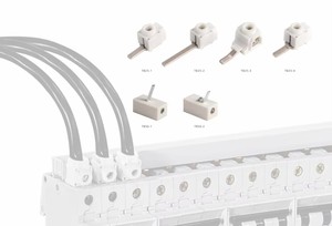 Vente directe usine – Bornier de distribution C45 en cuivre, bornes à ressort TB25, <span class=keywords><strong>bloc</strong></span> de terminaison de terre - Product Image 4