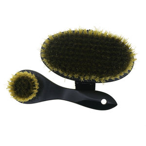 Alambre de cobre Mango de madera Exfoliante Limpieza de baño Cuerpo Cepillo facial Masaje Exfoliante Piel seca Cepillo de cerdas de bronce fino iónico - Product Image 6