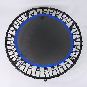 Trampolín Elástico para Ejercicios Aeróbicos en Interiores PINJIAN, Trampolín Redondo de 40 Pulgadas para Niños con Barandilla para Fitness en Casa - Product Image 1
