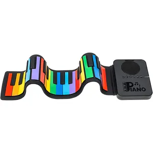 Baby Geschenkset Klassische Klavier tastatur 37 Tasten Roll Up Piano Baby Flügel