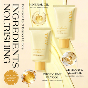Base de Maquillage Hydratante Matifiante pour le Visage, Correcteur de Pores, Maquillage Imperméable, Contrôle du Sébum, Hydratant, Effet Estompeur - Product Image 4