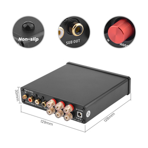 <span class=keywords><strong>AIYIMA</strong></span> — amplificateur de caisson de basses B01 BT 5.0, 50W x 2 + 100W, USB HiFi numérique stéréo, son 2,1 ch - Product Image 4