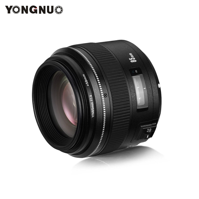 Yongnuo Camera Lens Yn85mm F1.8n Medium Telephoto Prime Lens Auto/ Manual For D7500/d810/d700/d200/d90 Cameras Lens