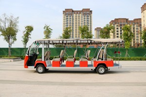 2024 nuevo diseño 23 Vehículo de pasajeros todoterreno autobús turístico eléctrico Golf coche ciudad turística Venta caliente buena calidad - Product Image 3