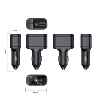 Localisateur de véhicule avec chargeur 4G double USB, GPS Beidou, suivi de flotte à distance, compatible PC IOS Android LBS AGPS