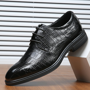 2026 New Genuine Leather Waterproof Breathable Evergreen Oxfords Ankle Lace-Up Shoes <b>Men</b> Washable Goodyear Handcrafted Retro - Product Image 6