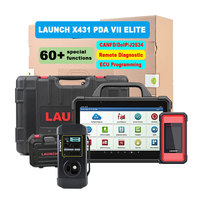 Sistema completo Launch X431 Pad 7 Elite Herramienta de programación en línea Obd2 Escáner de diagnóstico de coche Herramientas automotrices para automóviles