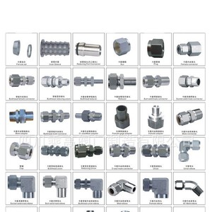 ข้อต่อท่อเกลียวสแตนเลส Jiahao Precision Instrument Fittings 12NPT-14 สำหรับน้ำ แก๊ส น้ำมัน ไฮดรอลิก และนิวเมติก - Product Image 2