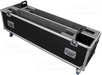 Funda protectora clásica para TV Road para dos televisores/Monitores de 70 \ "-80 \" LED-LCD-Plasma Funda de aluminio resistente