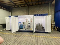 Azote d'oxygène liquide industriel 10L pour l'utilisation hospitalière Composants de base y compris l'engrenage de boîte de vitesses PLC moteur