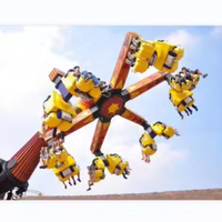 Équipement de parc d'attractions Waimar jeux de carnaval chaise rotative à 360 degrés manèges de clown amusants de cirque fou