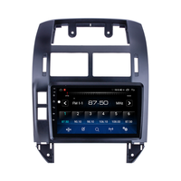 SWC carplay porte-fusible 12v audio POLO autoradio lecteur mp3 9 pouces android 13 autoradio pour VW Volkswagen POLO 2004-2011