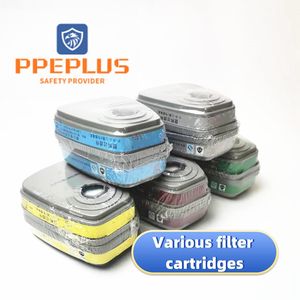 ओएम पी प्लस ब्रांड रबर आकार का आधा चेहरा रासायनिक श्वासयंत्र बिक्री के लिए सस्ते गैस मास्क - Product Image 4