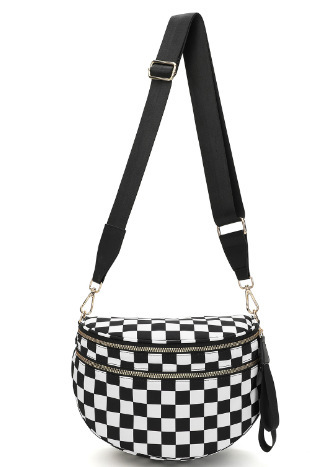 Damier noir et blanc