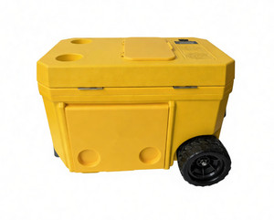 <span class=keywords><strong>Nevera</strong></span> Portátil con Ruedas de 40L, Ligera y Resistente, Rotomoldeada, Moderna, Aislada, con Altavoz Bluetooth y <span class=keywords><strong>Mesa</strong></span> Enfriadora - Product Image 2