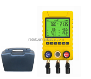 Manômetro Digital de Refrigeração MG-100 para Inspeção de Refrigerante HVAC Pressão de Vácuo 2 Vias para Peças de Refrigerador - Product Image 3