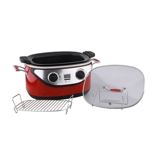 Electrodoméstico de Cocina Portátil 4 en 1, Cocina Eléctrica Multifunción, Cocina <span class=keywords><strong>Sous</strong></span> <span class=keywords><strong>Vide</strong></span>, Horno Caliente, Función de Hornear y Asar - Product Image 1