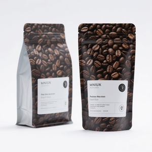 Sacs à café personnalisés en usine avec valve et fermeture éclair sacs à café avec valve à sens unique Bolsas Para Caf - Product Image 3