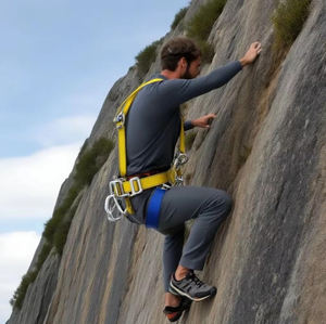 Arnés de Seguridad para Escalada en <span class=keywords><strong>Roca</strong></span>, Entrenamiento al Aire Libre, Arnés de Medio Cuerpo - Product Image 1