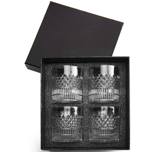 Verre à whisky transparent 10 oz, style classique Old Fashioned, pour Scotch, cocktail, rhum, vodka, liqueur, cadeau unique pour homme - Product Image 4