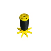 Aimant Hétérodyne en Ferrite Radial à 2 Pôles pour Rotor de Moteur de Micro-Pompe à Eau, Magnétisation de Surface, Plus de 1400 Gauss