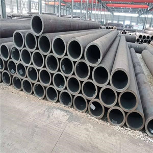 Giá tốt <span class=keywords><strong>6</strong></span> Meter <span class=keywords><strong>erw</strong></span> hàn ống thép tròn màu đen carbon nhẹ ống thép với uốn & cắt - Product Image 4