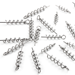 Spinpoler Accessoires de pêche : Broche de centrage pour leurres, Crochet de montage pour crank rig, Aiguille de verrouillage fixe, Verrou de torsion à ressort - Product Image 5