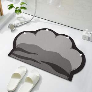 Tapis de bain Alien Cartoon en terre de diatomée absorbante et antidérapante pour le sol de la salle de bain - Product Image 4