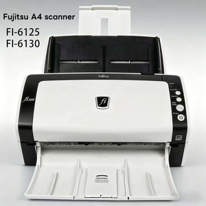 סורק אוטומטי קטן Fujitsu Fi-6130 בגודל A4, סורק מסמכים צבעוני מקצועי, דו-צדדי, במהירות גבוהה, ברזולוציה גבוהה - Product Image 3