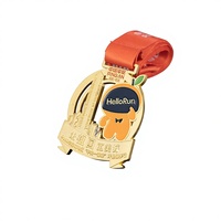 Anpassbare, Langlebige Sportmedaille aus Zinklegierung mit Lasergravur und UV-Druck in Verschiedenen Tiermotiven, Geschenkbox, Geringe Mindestbestellmenge