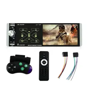 Factory supply 4.1inch Music Mp3 Mp5 Dvd Video Player Multimedia BT Autoradio audio car stereo 1 din