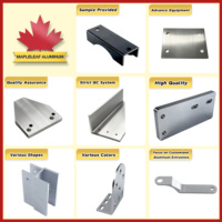 Pièces usinées CNC en aluminium Mapleleaf, service d'usinage CNC sur mesure, profilés en aluminium CNC