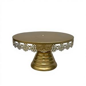 Soporte para Pastel de Acero Inoxidable de Lujo, Ecológico y Personalizable para Bodas, Panaderías, Hoteles y Fiestas - Product Image 1