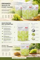 Sac de rangement pour fruits secs à base carrée extensible, grande capacité, pochette à collation à soufflets, double affichage vertical et suspendu, alimentation anti-humidité