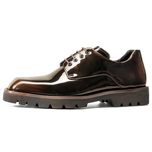 Chaussures Derby Professionnelles Respirantes Antidérapantes pour Hommes – Chaussures Habillées de Haute Qualité à Bout Pointu avec Lacets et Tige en Cuir Véritable - Product Image 5