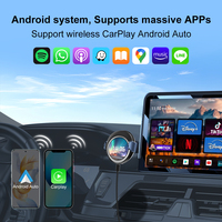 Boîte Ai CarPlay Carsmart Android 16 avec écran tactile, fonction de télécommande sans fil CP-808