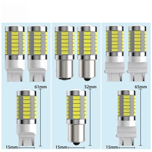 Feux LED pour voiture - Feu stop et clignotant, 33 SMD, 11 LED jaunes, 12-24V - Product Image 5