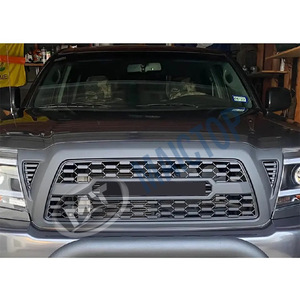 Parrilla delantera negra (parrilla TRD) para camionetas Toyota Tacoma 2005-2011. - Product Image 2