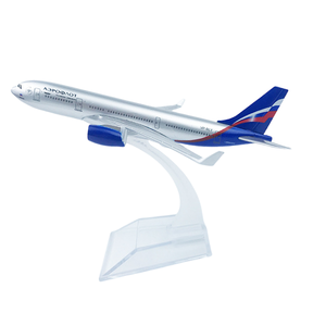 Venta caliente 16CM aleación avión modelo avión clásico ruso <span class=keywords><strong>Airbus</strong></span> modelo avión <span class=keywords><strong>logotipo</strong></span> personalizado A330 modelo avión - Product Image 4