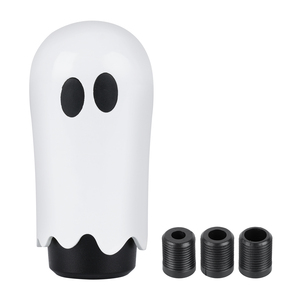 ABS+aluminum Alloy White Glowing Ghost <b>Gear</b> Head - Product Image 6