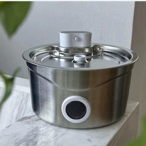 Fontaine à eau pour animaux de compagnie en acier inoxydable durable, système de filtration complet, distributeur d'eau pour plusieurs animaux - Product Image 5