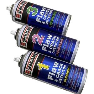 Spanjaard difetto e <span class=keywords><strong>Crack</strong></span> <span class=keywords><strong>Detector</strong></span> sistema Spanjaard metallo difetto rilevatore n. 1 detergente 2 Penetrant 3 sviluppatore - Product Image 6