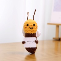 Crochet fait à la main en gros de soutien émotionnel positif pomme de terre animaux décoration populaire émotion nouveauté cadeaux recommandation