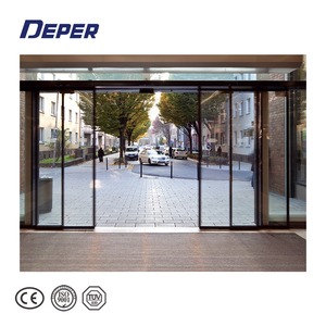Deper D20 Dễ dàng cài đặt tự động kính trượt vận hành cửa với cảm biến sử dụng cửa kính thương mại cho 7-Eleven - Product Image 6