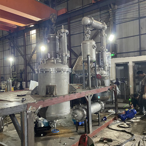 เครื่องปฏิกรณ์ไพโรไลซิสแนวตั้ง เครื่องปฏิกรณ์เคมีสแตนเลส ถังผสมหมึก 1000 ลิตร - Product Image 1