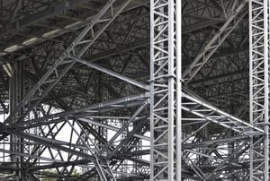 Maison d'entrepôt résistante au vent Colonne structurelle Arche en acier brute Structure métallique pour hangars - Product Image 5