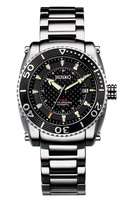 Montre de plongée automatique pour homme en acier inoxydable de luxe, charme de la mode, cadran analogique en cristal saphir, 40 mm, résistante à l'eau 20 BAR