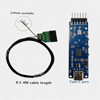 Caméra vidéo endoscopique OV6946 1,05 mm OD, champ de profondeur 5-50 mm, champ de vision 120°, résolution 400x400, éclairage LED, étanche, mini USB