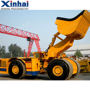 WJ-3 Diesel LHD untuk pertambangan bawah tanah 55 ton roda pembuang muatan depan - Product Image 1